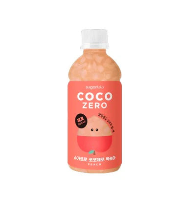 SUGARLOLO Coco zero peach 코코제로 복숭아 340ml